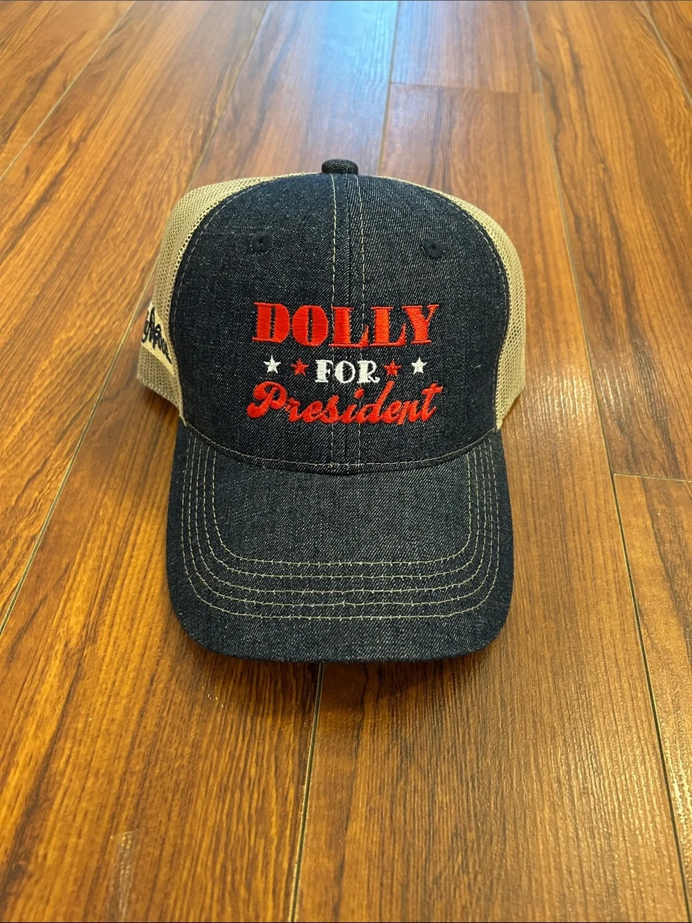 Dollywood Dolly for President Baseball Cap Adult Size